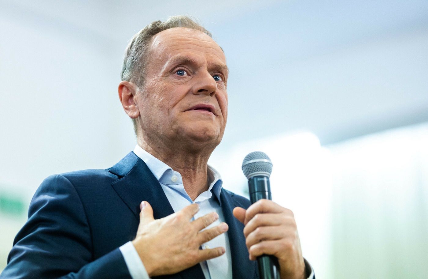 Spotkanie z Donaldem Tuskiem w Pabianicach