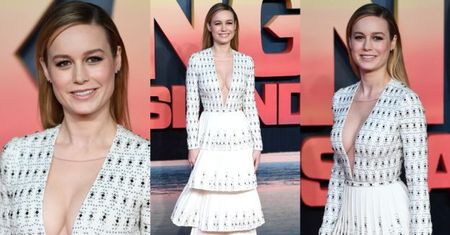 Odważny dekolt Brie Larson na premierze