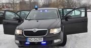 Skoda Suberb na mazurskim patrolu [wideo]