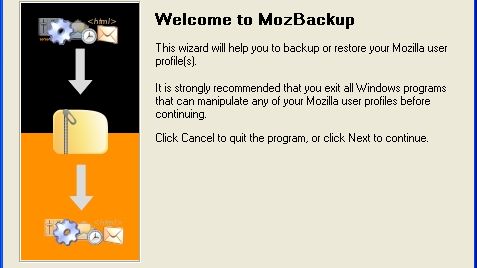 Pavel Cvrcek i nowy Mozbackup 1.4.9 Alpha 2 1