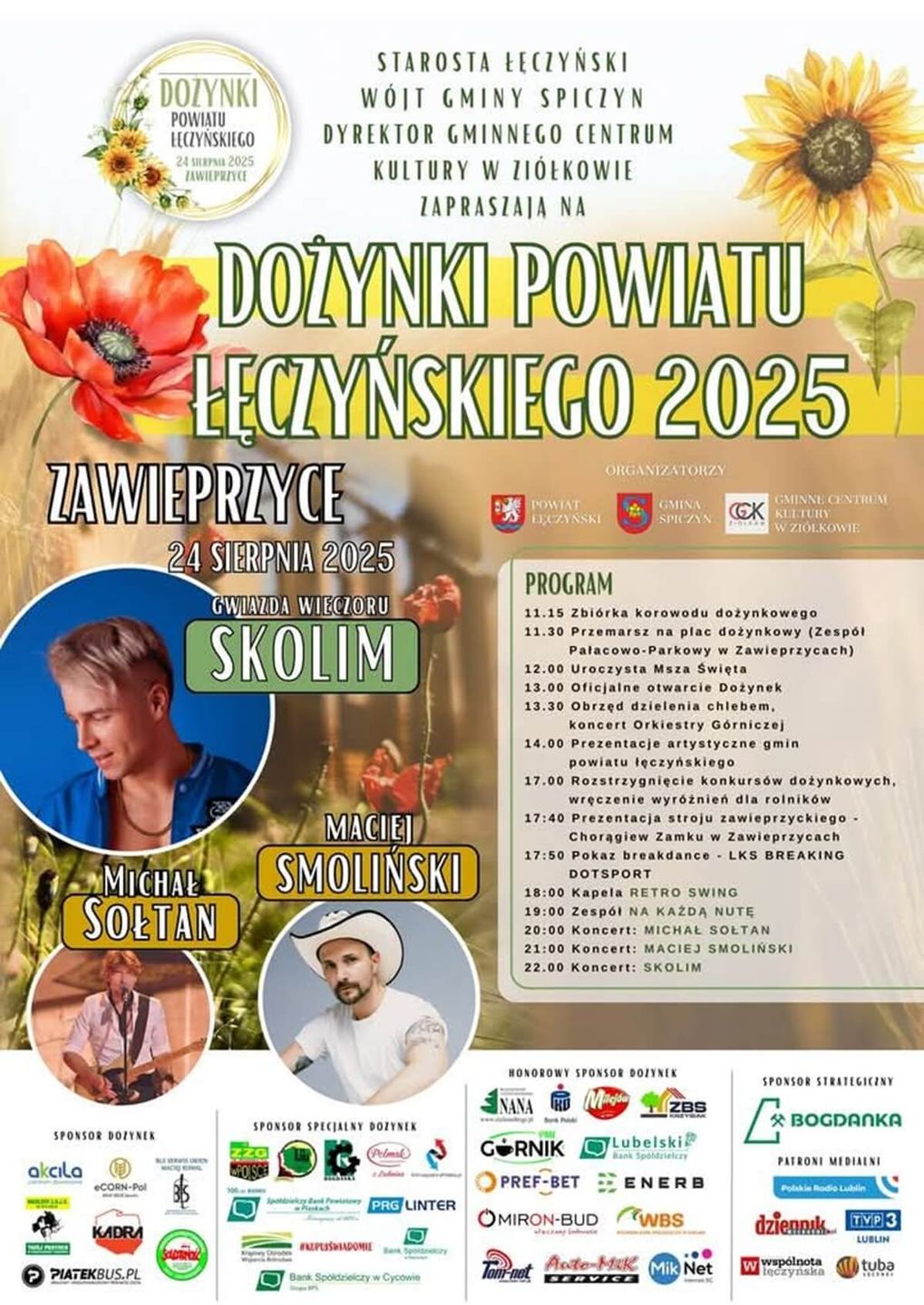 Dożynki Powiatu Łęczyńskiego
