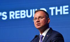 Andrzej Duda przemówił w Bratysławie. Nawiązał m.in. do Polskiego Ładu