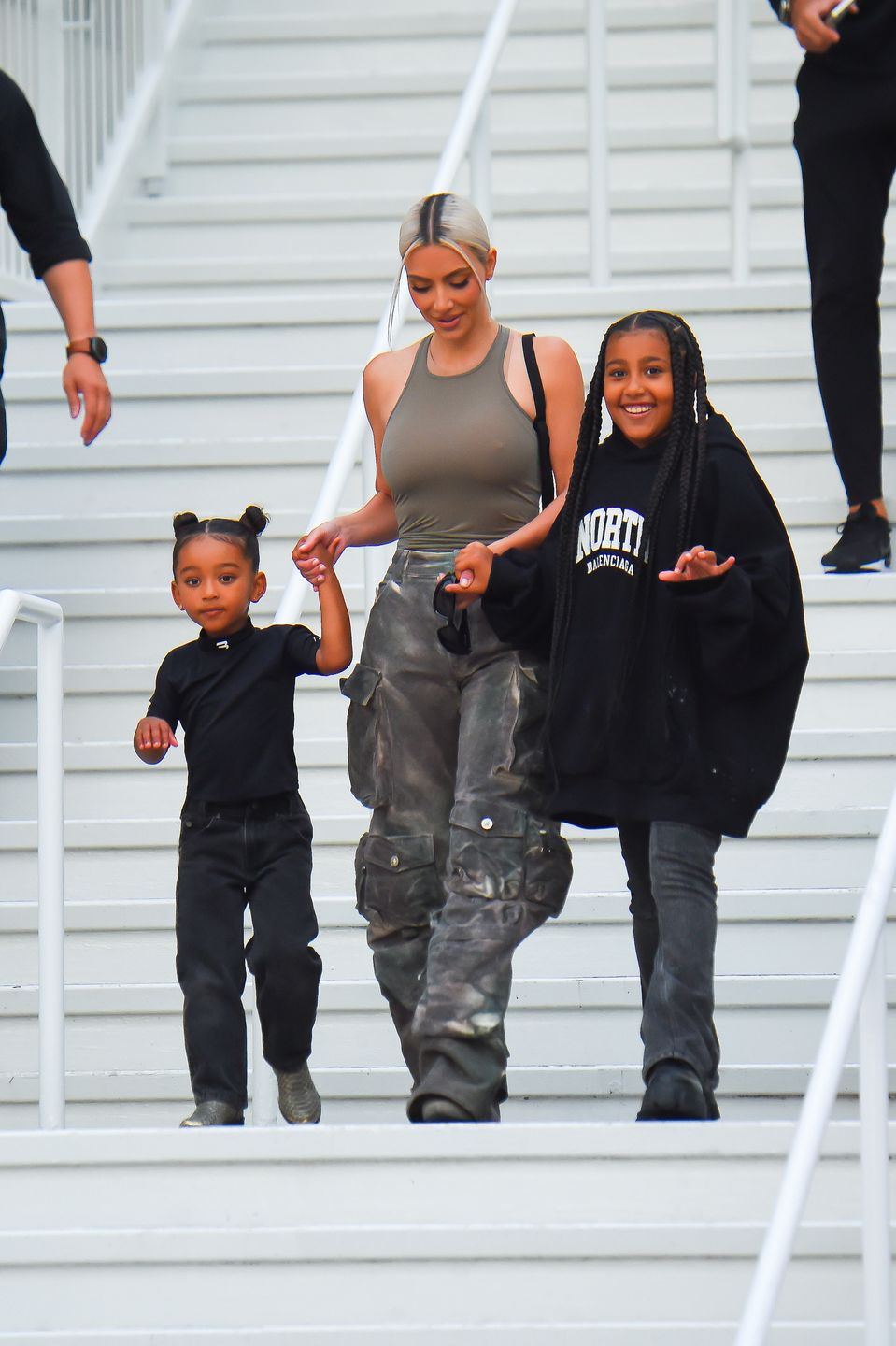 Kim Kardashian z dziećmi