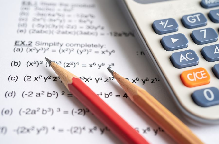 A 23-year-old student helps other students learn mathematic