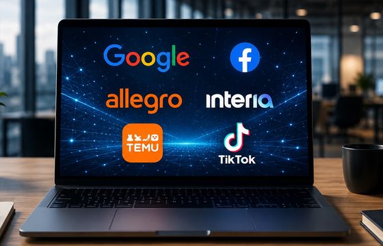 Ponad dobę w serwisach Google i Mety, Temu ze spadkiem. Te witryny i aplikacje rządzą w Polsce