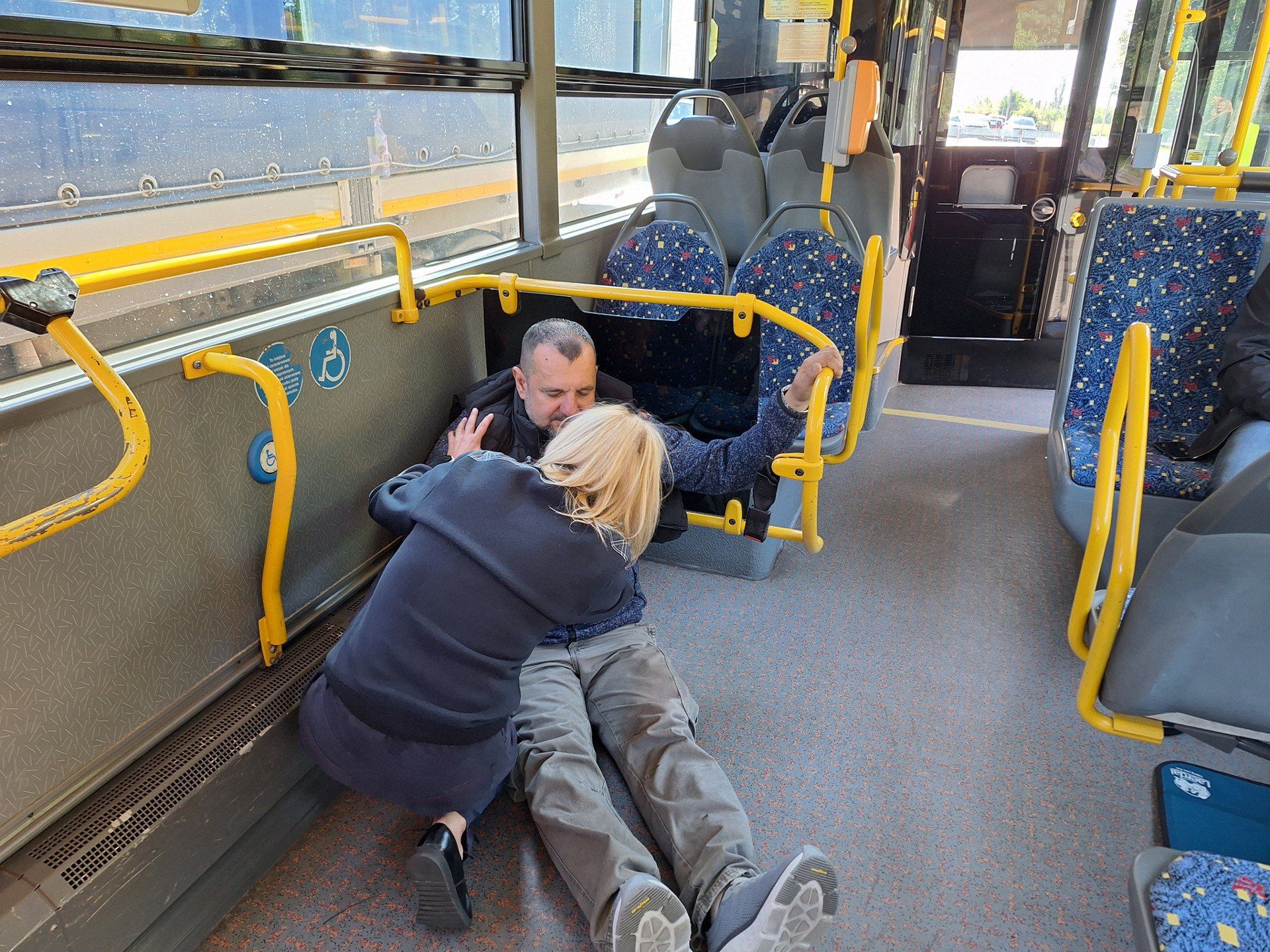 Tak przebiegają konkursowe zmagania. Kierowcy autobusów nie mają łatwo w pracy, a tu jeszcze trudniej