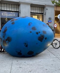 Велике яйце дрозда - нова атракція для туристів у Варшаві