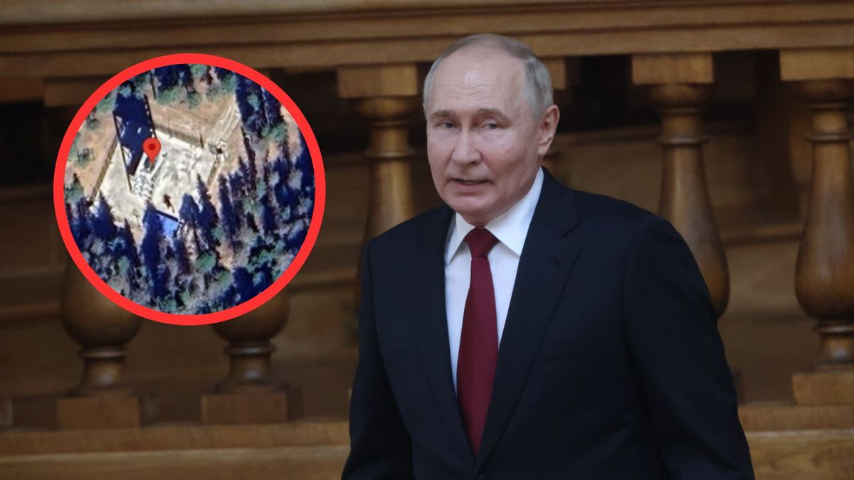 Dzieje się przy rezydencji Putina w Wałdaju