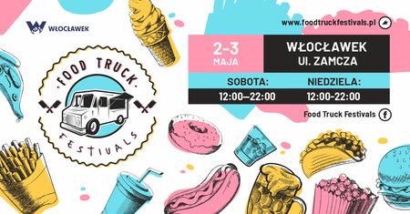 Food Truck Festivals we Włocławku. Ulica Zamcza wypełni się smakami podczas Festiwalu 3 Maja