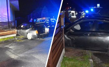 19-latek wjechał w ogrodzenie. Policja chce jego wydalenia z Polski