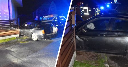 19-latek wjechał w ogrodzenie. Policja chce jego wydalenia z Polski