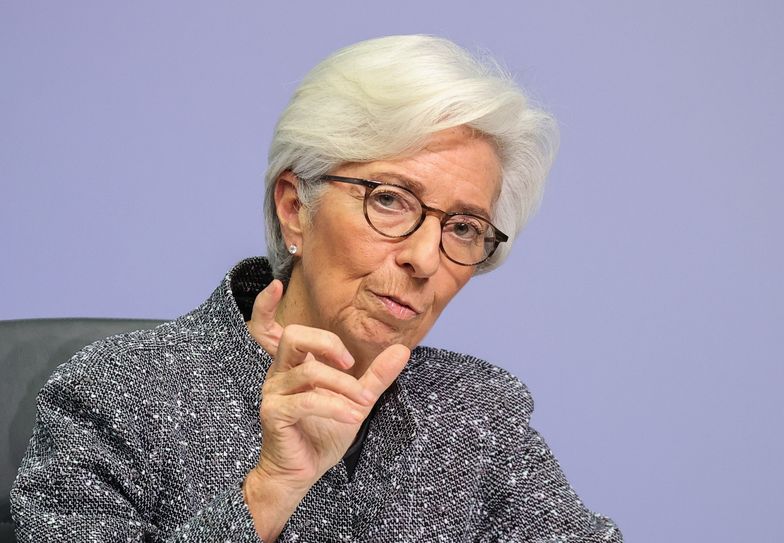 Christine Lagarde jest szefową Europejskiego Banku Centralnego.