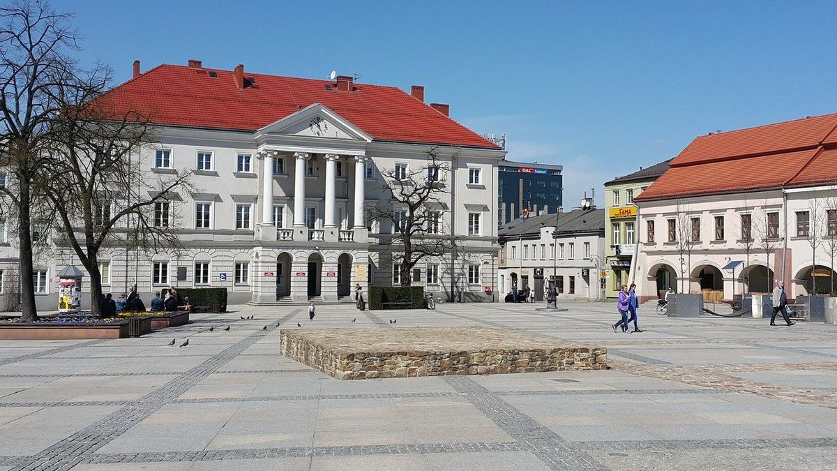 Kielecki Rynek. Zdjęcie ilustracyjne