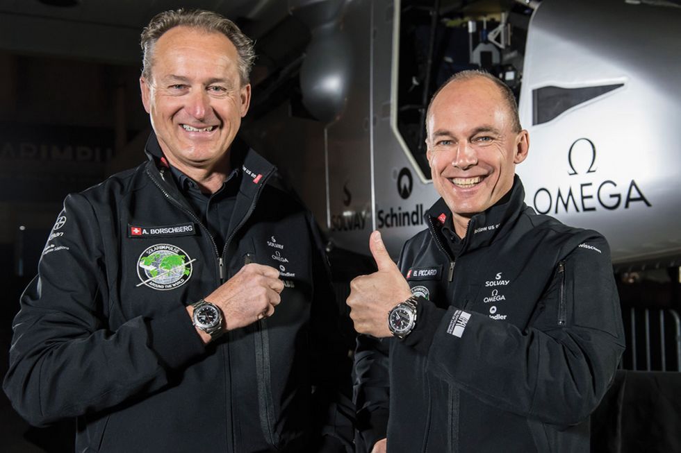 Andre Borschberg i Bertrand Piccard