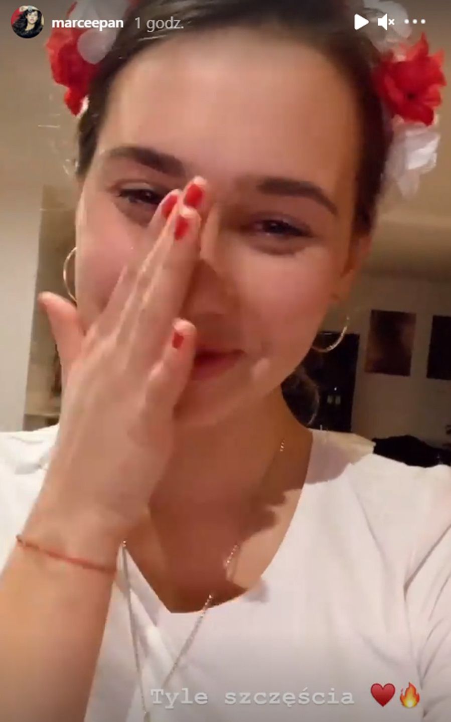 Marcelina Ziętek cieszy się z sukcesu Piotra Żyły