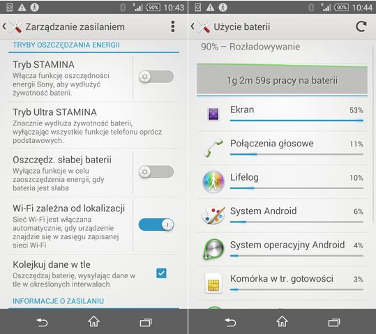 Sony Xperia Z3 Compact: bateria 3