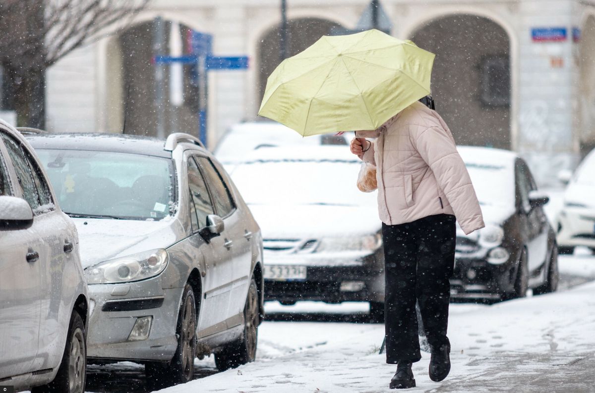 Możliwy będzie opad śniegu i gradu