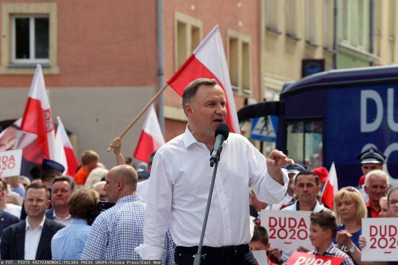 Wybory 2020. Andrzej Duda komentuje przezwisko nadane przez opozycję