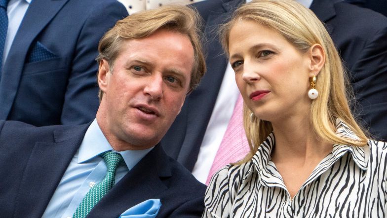 Thomas Kingston w towarzystwie żony