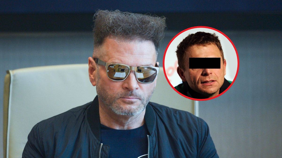 Na zdjęciu dużym Krzysztof Rutkowski. Na małym Leszek K.