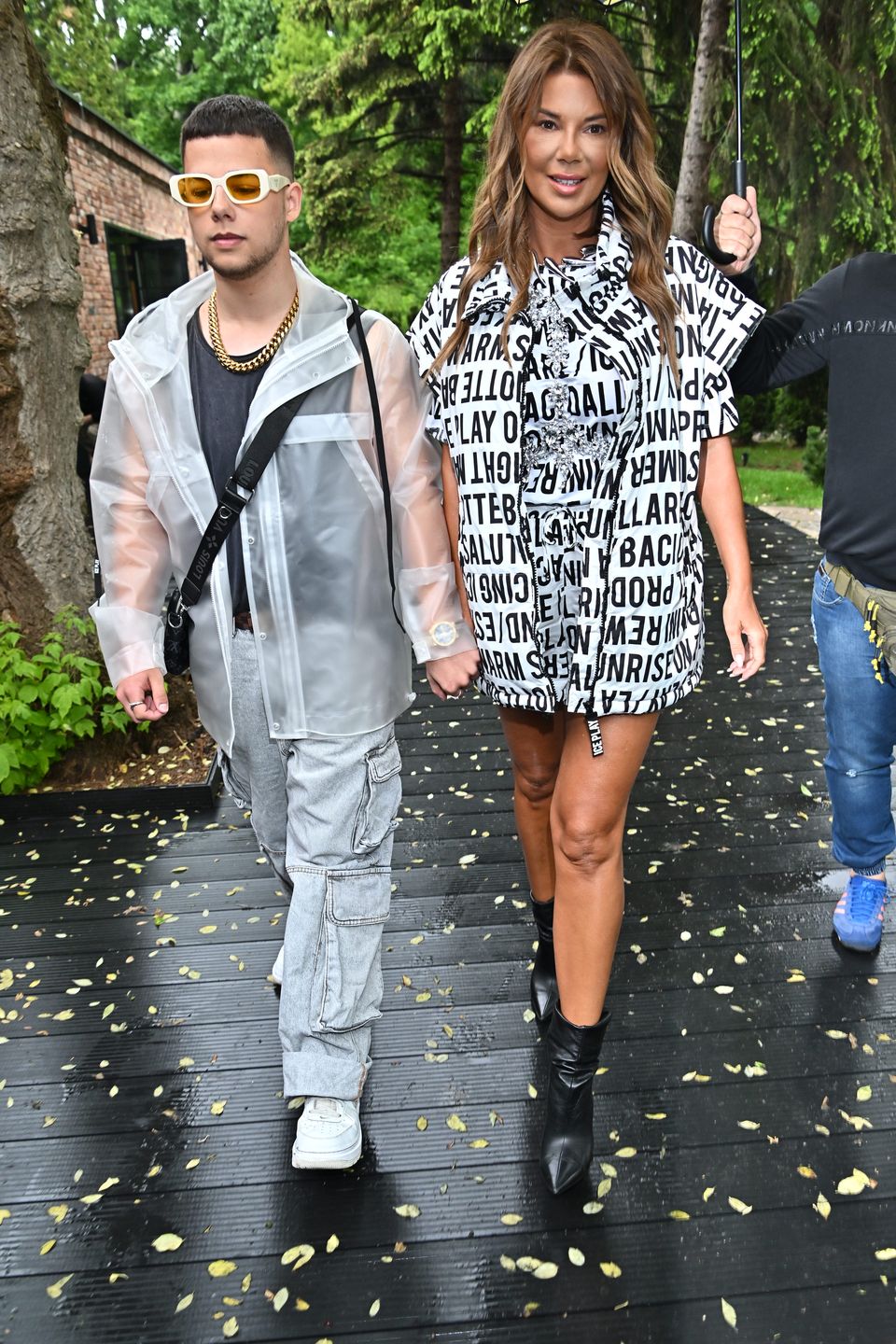 Edyta Górniak z synem Allanem