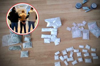 Znaleźli je w jego mieszkaniu. 17-latek próbował uciec przez okno