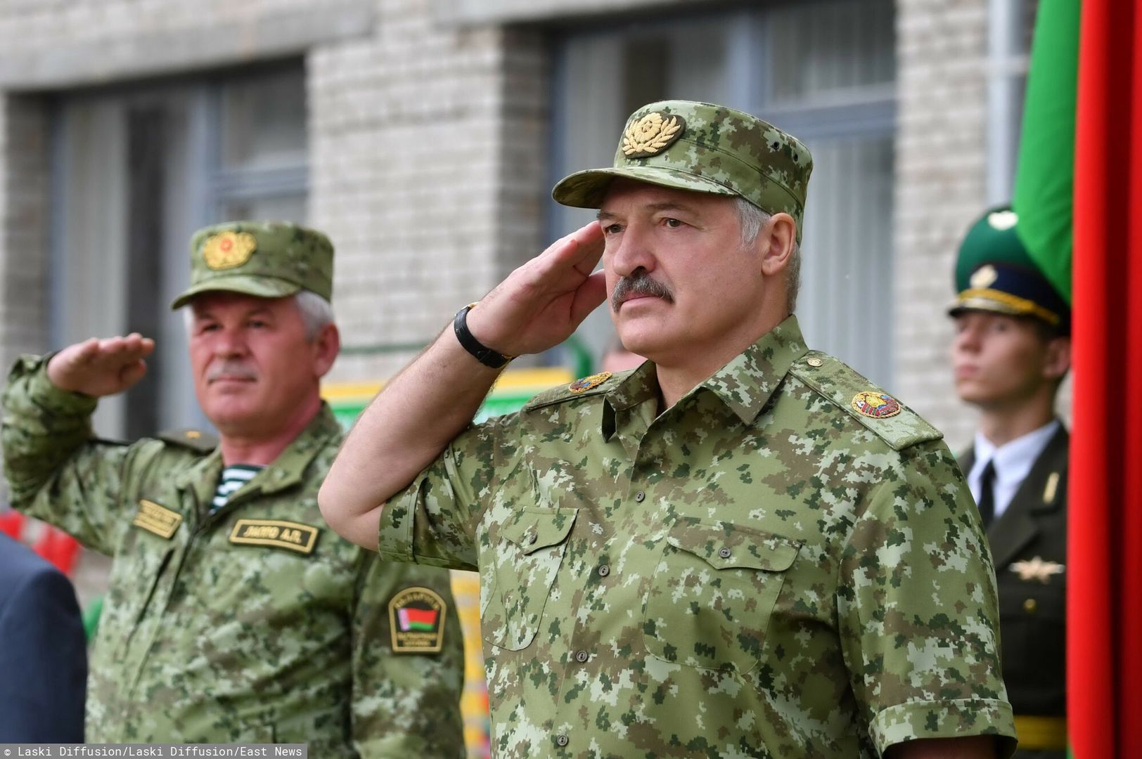 Wojtek Laski - r�?neFot. Laski Diffusion/East News Prezydent Bialorusi Alaksandr Lukaszenka podczas spotkania z przedstawicielami bialoruskiej Sluzby Granicznej.Laski Diffusion
