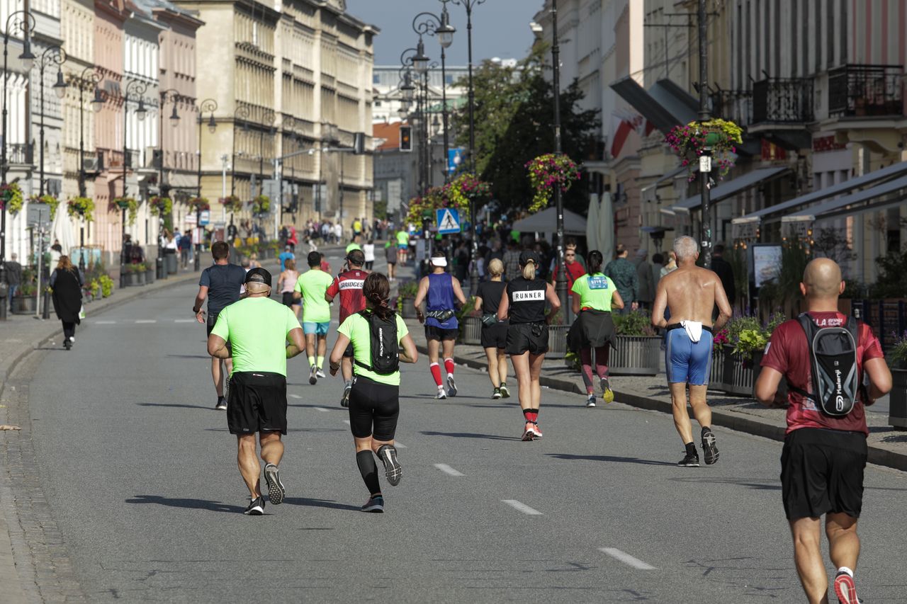Warszawa. Obywatele Ukrainy wygrali Półmaraton Warszawski