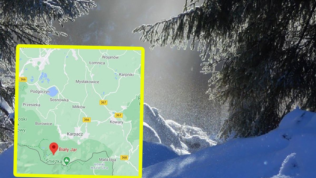 W Białym Jarze zeszła lawina. Ratownicy prowadzą poszukiwania