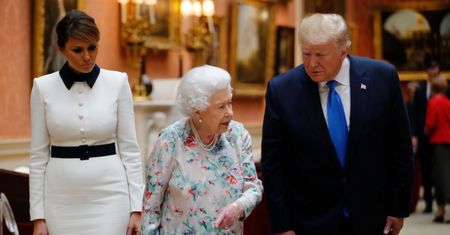 Tak Elżbieta II parodiowała Trumpów. Teraz wyszło, co robiła