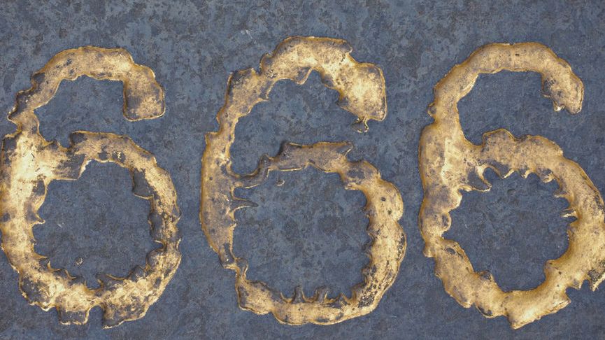 Heksakosjoiheksekontaheksafobia to lęk przed liczbą 666