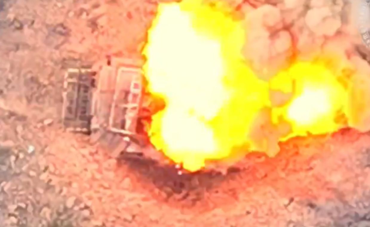 Szturm Rosjan. Zaatakowali transporterami i czołgiem