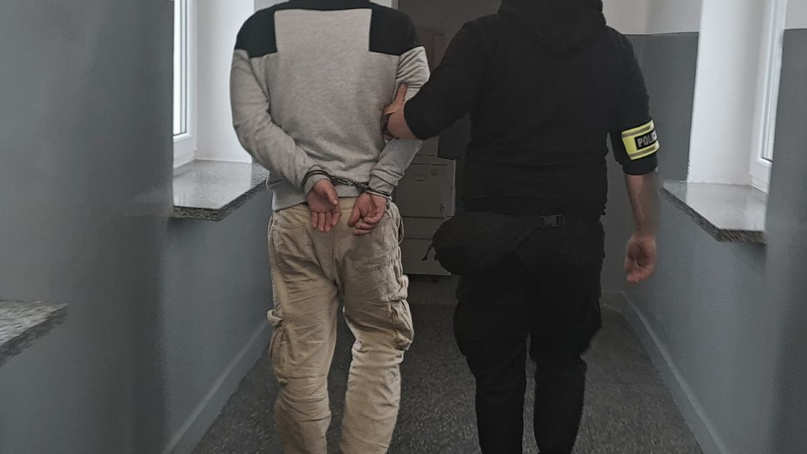 40-latek został zatrzymany przez policję