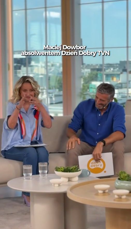 Maciej Dowbor żegna się z "Dzień dobry TVN"