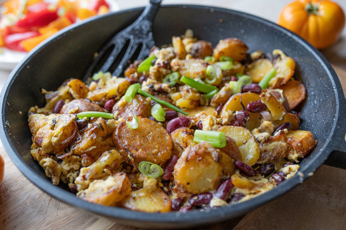 Pan-fried potatoes