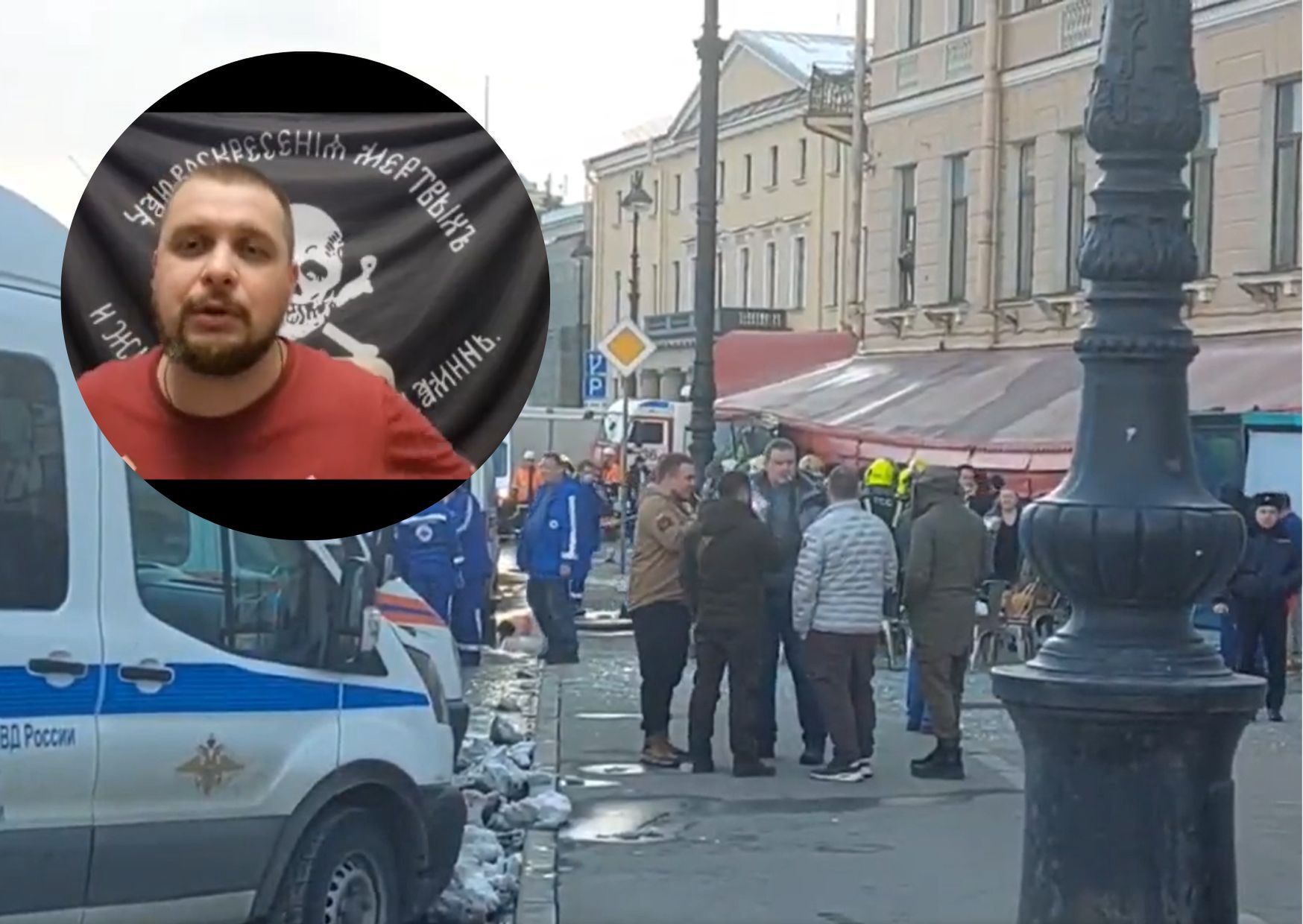 Władlen Tatarski, rosyjski bloger zginął w wybuchu w Petersburgu
