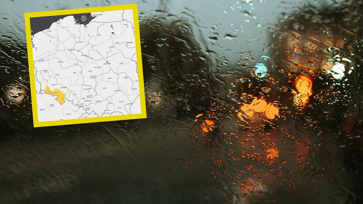 Polskę czeka zmienna pogoda z opadami deszczu i śniegu