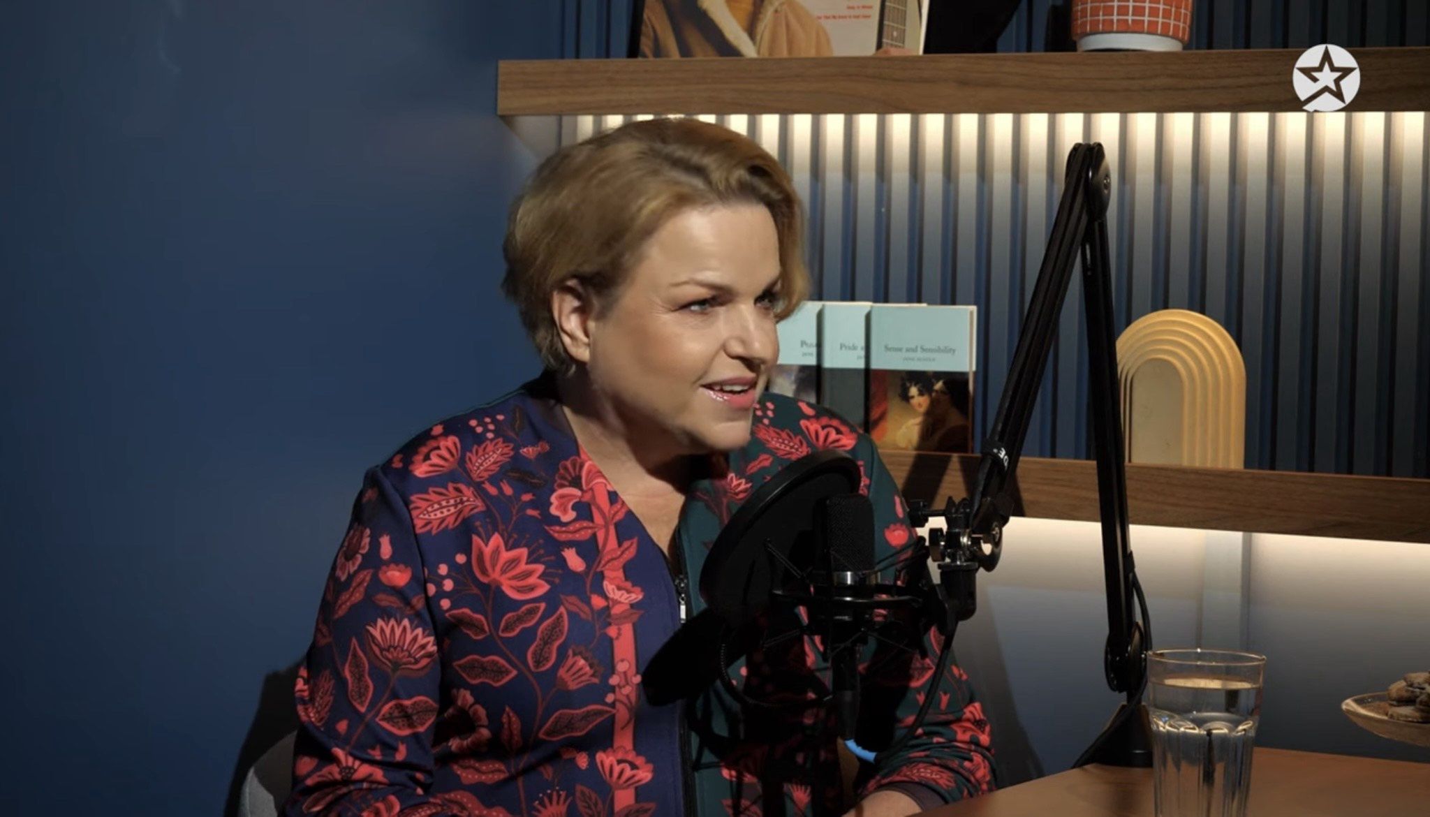 Katarzyna Bosacka podczas rozmowy