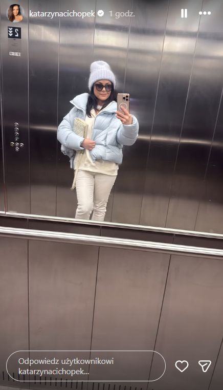 Katarzyna Cichopek wybrała najmodniejszy kolor sezonu