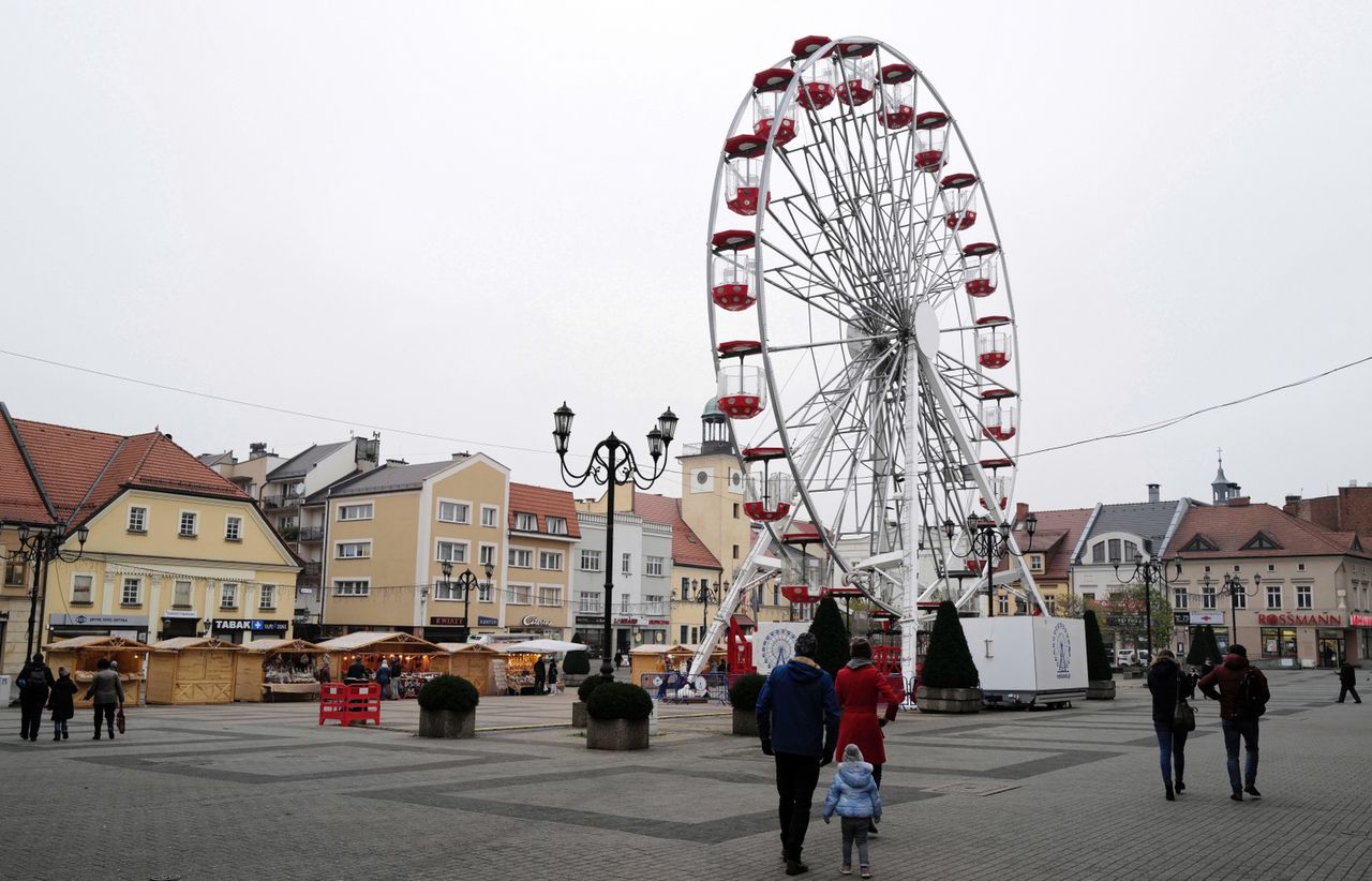 Rybnik jako jedno z nielicznych miast zorganizował jarmark bożonarodzeniowy.