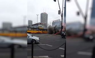 Strajk rolników w Warszawie. Gorąco w centrum miasta