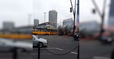 Strajk rolników w Warszawie. Gorąco w centrum miasta