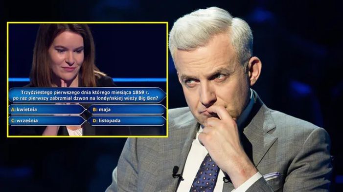 W "Milionerach" twórcy pytania nie podali żadnej poprawnej odpowiedzi
