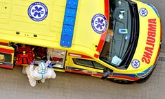 Młody mężczyzna zmarł przed szpitalem w Słupcy