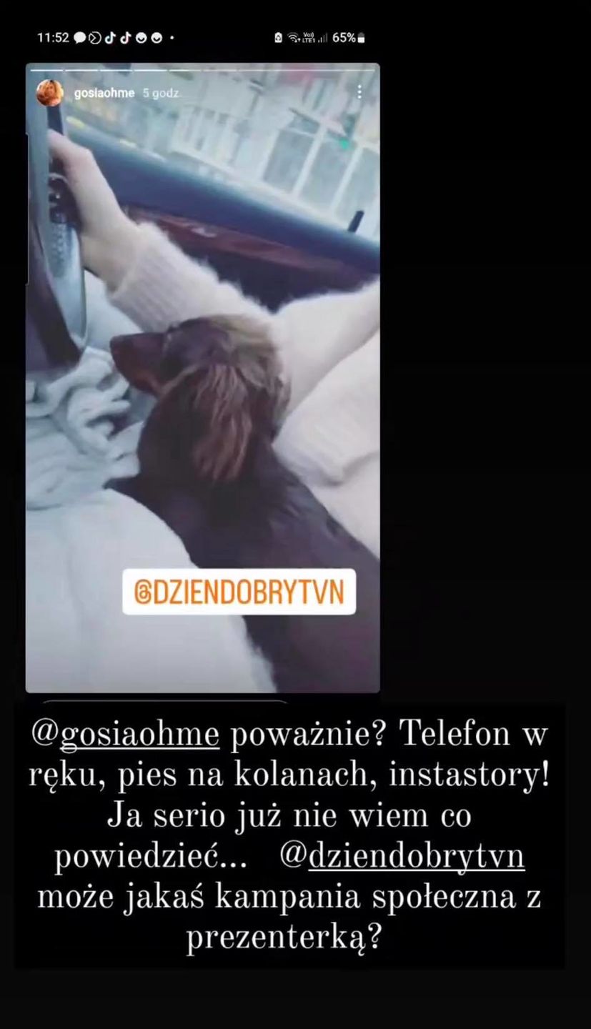 Posty Niewyparzonej Pudernicy o Małgorzacie Ohme