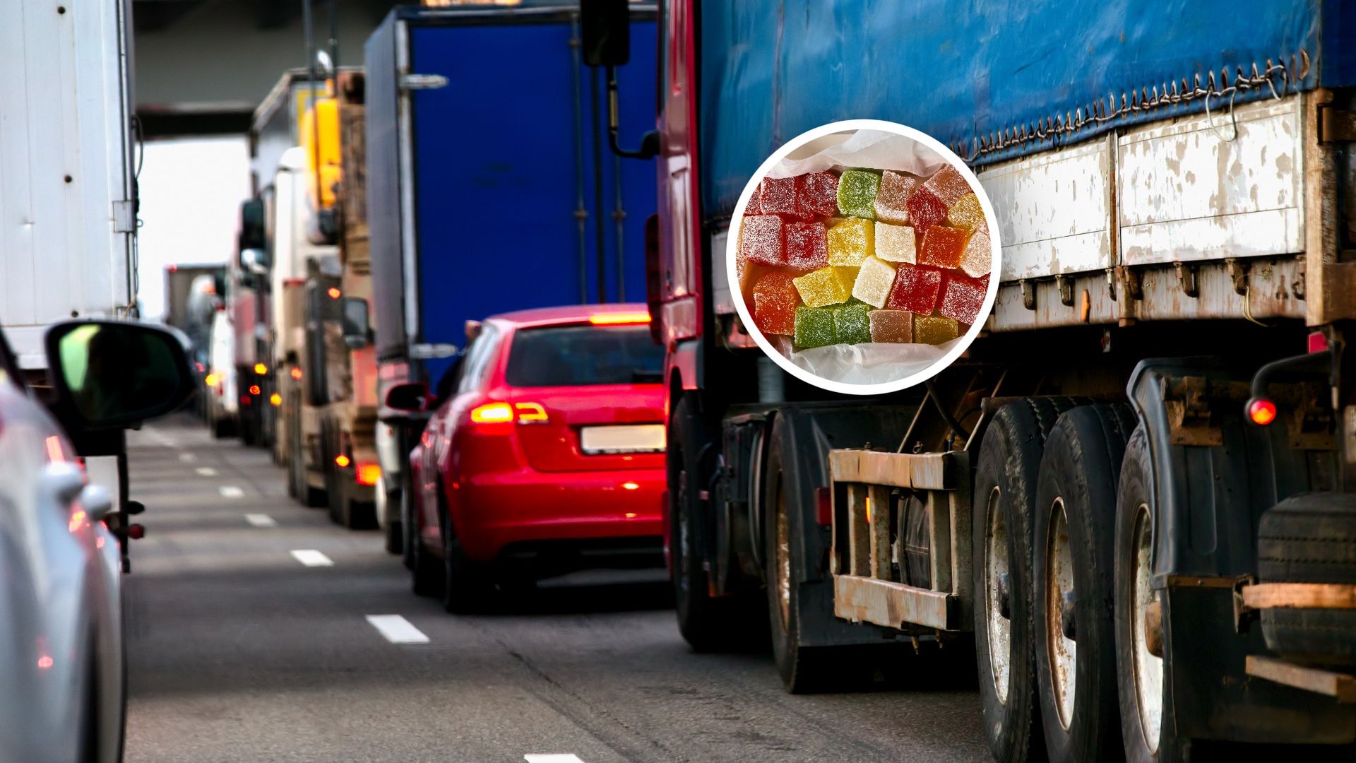 Transport z Chin zatrzymany. Słodycze miały trafić do sprzedaży