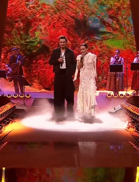 Natalia Szroeder na koncercie z Zakopower 