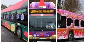 Włocławek: Świąteczny autobus zachwycił jurorów konkursu