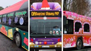 Włocławek: Świąteczny autobus zachwycił jurorów konkursu