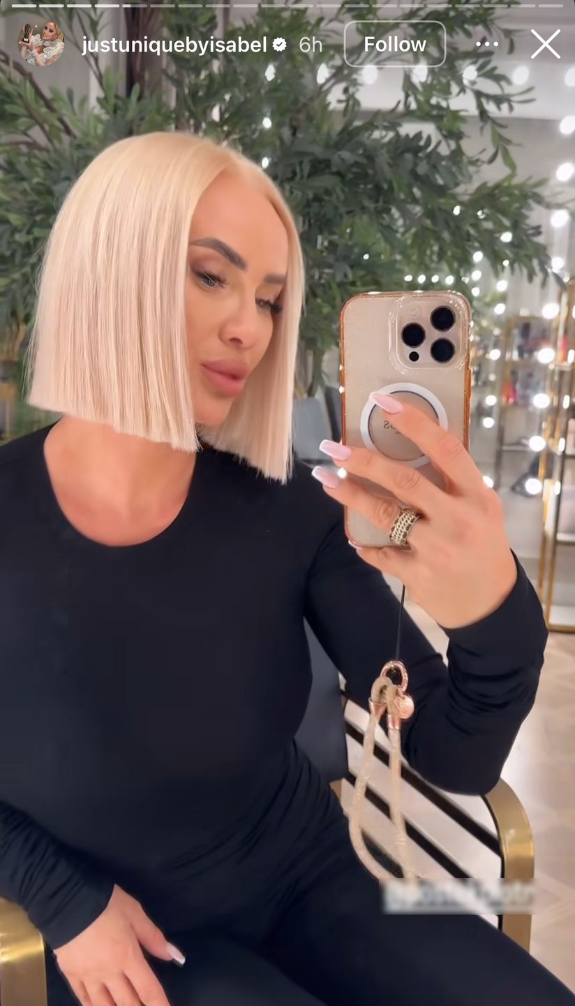 Izabela Macudzińska chwali się nową fryzurą